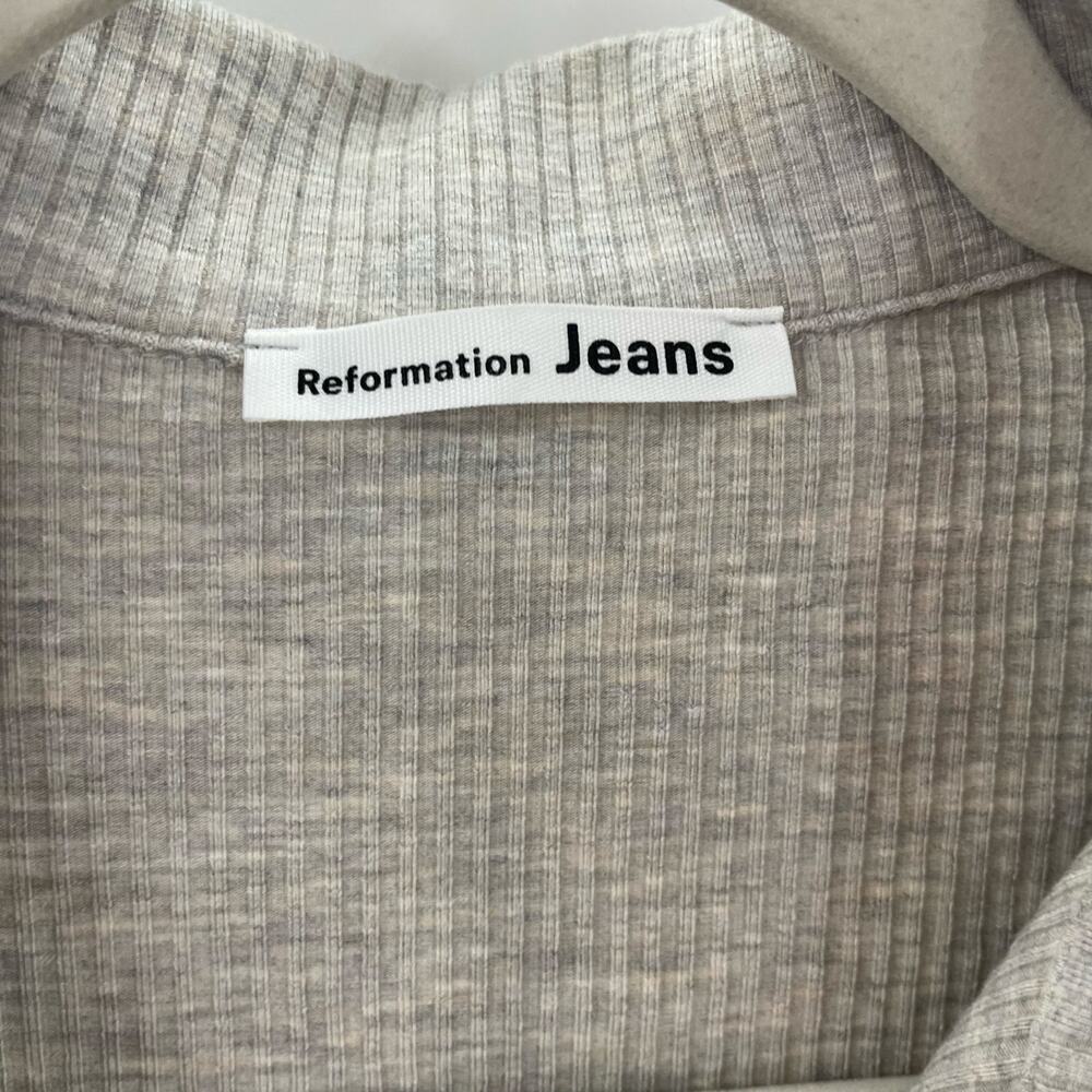 Reformation Lennon Dress Marble L - Picture 6 of 9